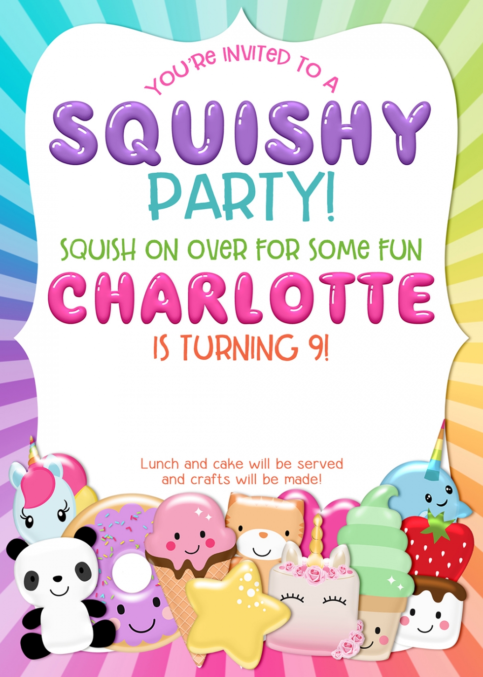 Squishy & Slime Birthday Party | Squishy and Slime Birthday Party